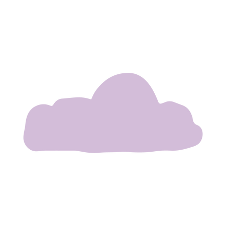 Light purple cloud